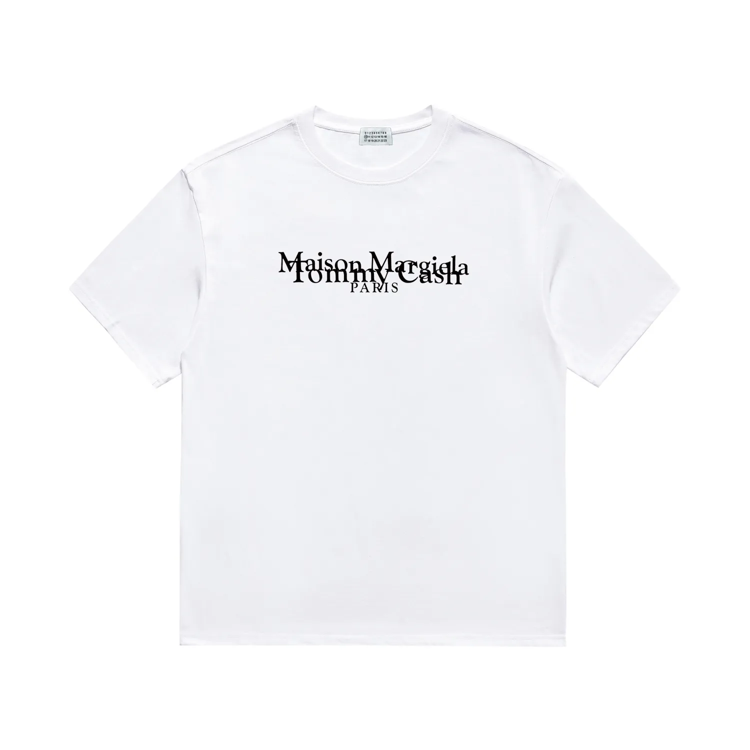 《 Quality》 MM 6 Same Style T 2024 New Arrival 260 Versatile ：Black White Sizes： S M L XL XXL